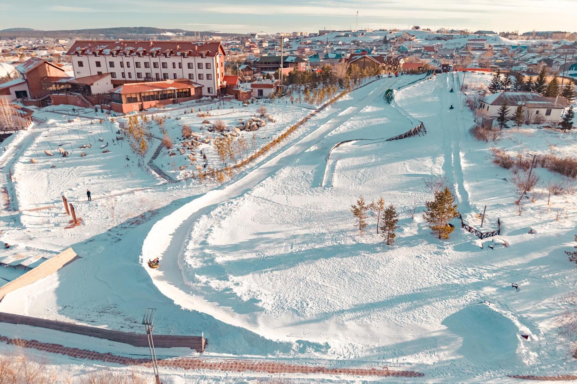 Terrassa Park Hotel Borovoje Eksteriør billede